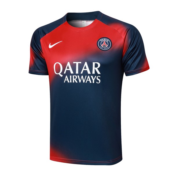 Camiseta Entrenamiento PSG 2024-25 Azul Rojo